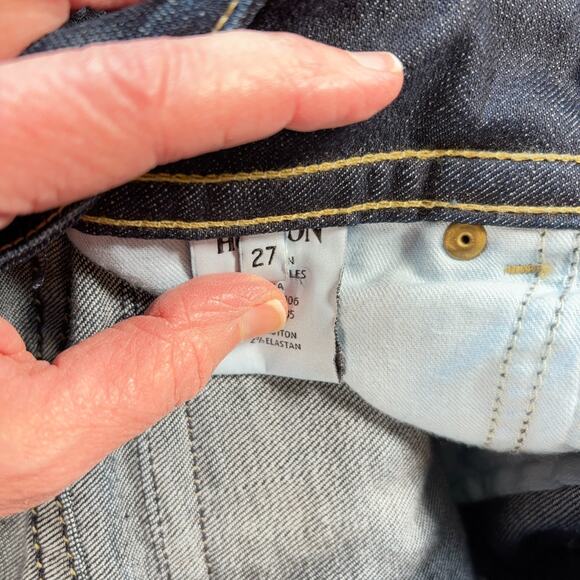 Hudson Jeans Size 27 Bootcut Blue Denim Made in USA LA Stretch Cotton Women’s - Picture 6 of 10